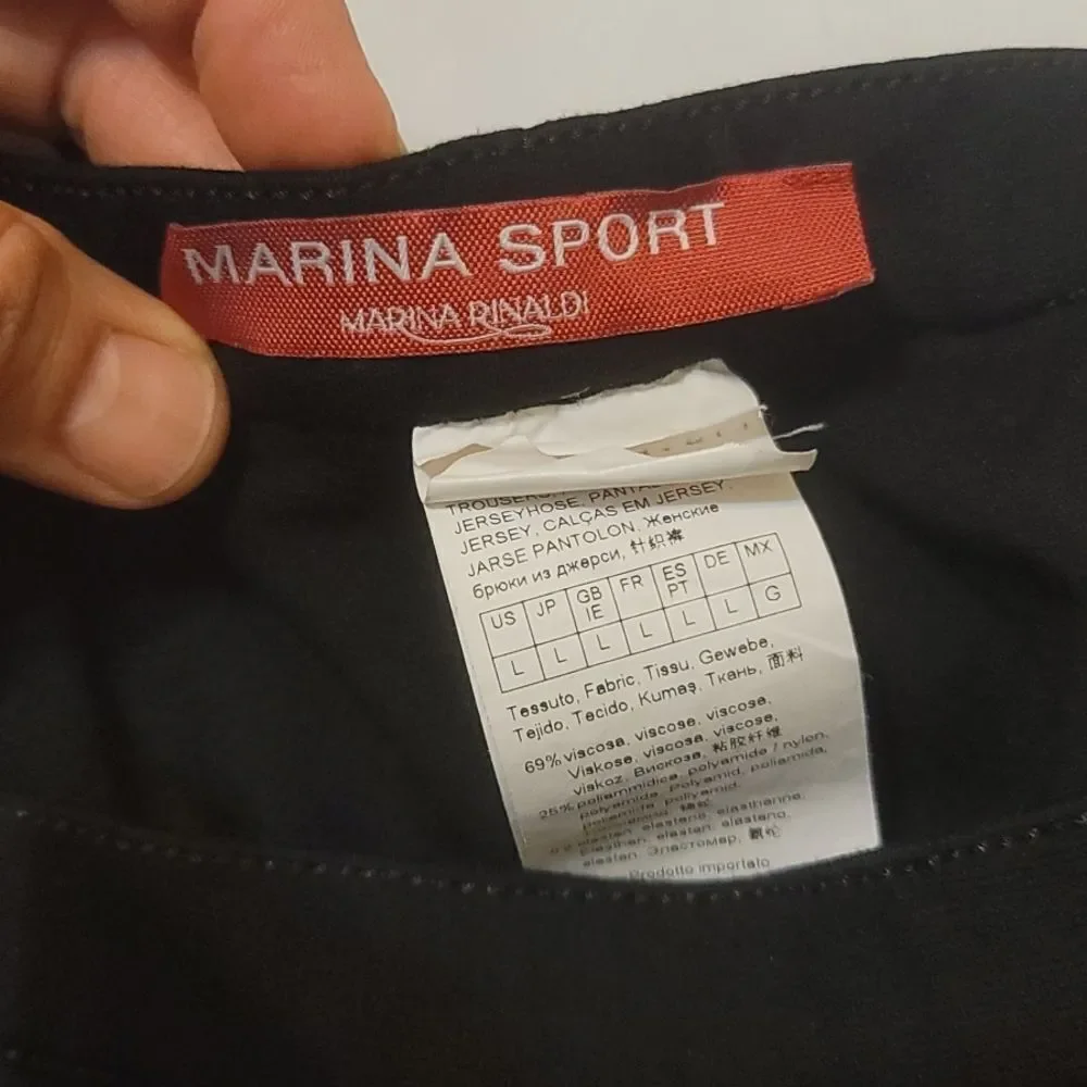 Marina Rinaldi leggings size large.‎